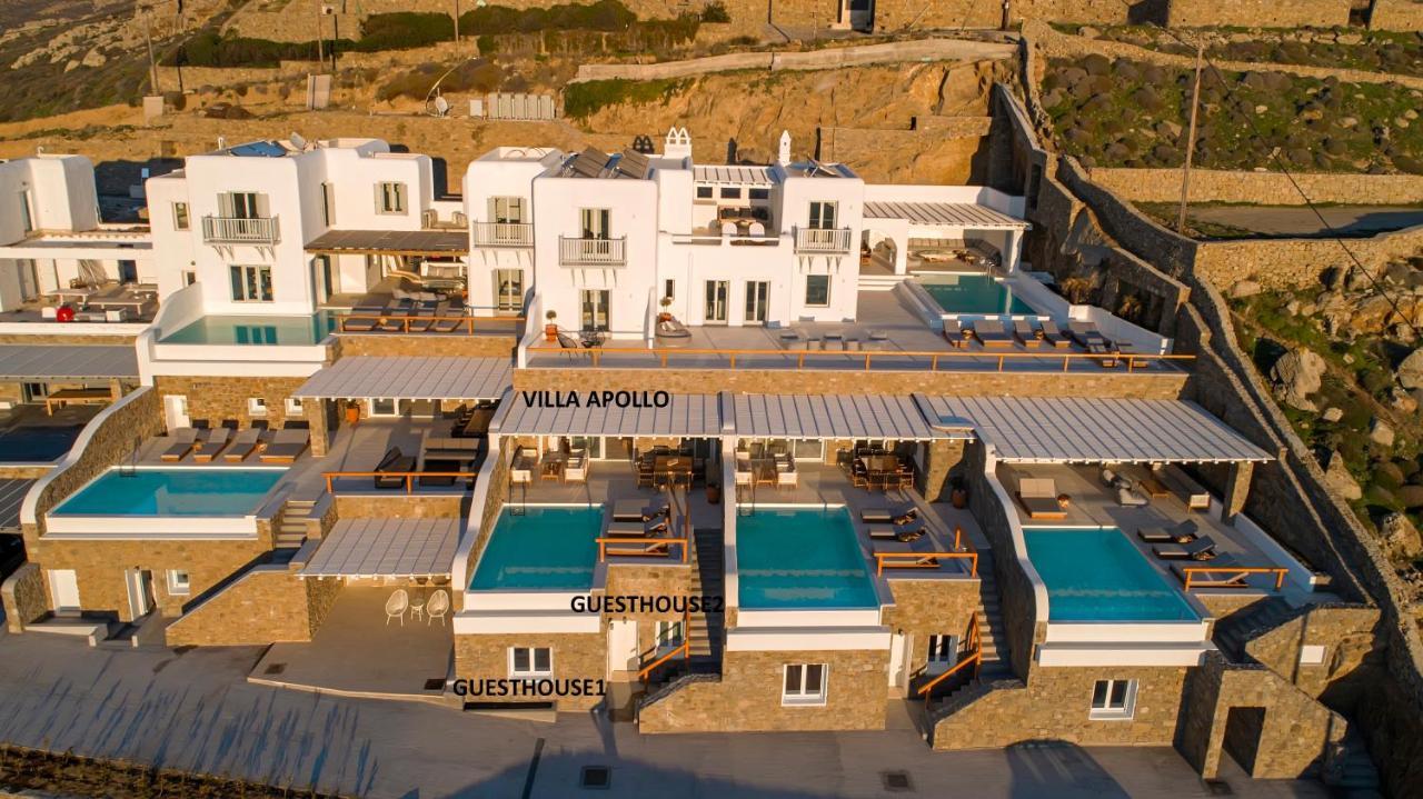 Villa Apollo-Private Pool-Amazing View Mykonos Town Exterior photo